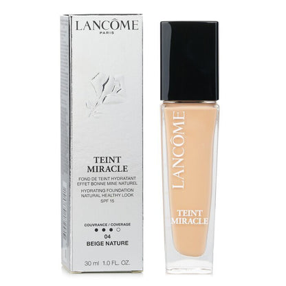Lancome Teint Miracle Hydrating Foundation Natural Healthy Look SPF 15 -  04 Beige Nature 30ml