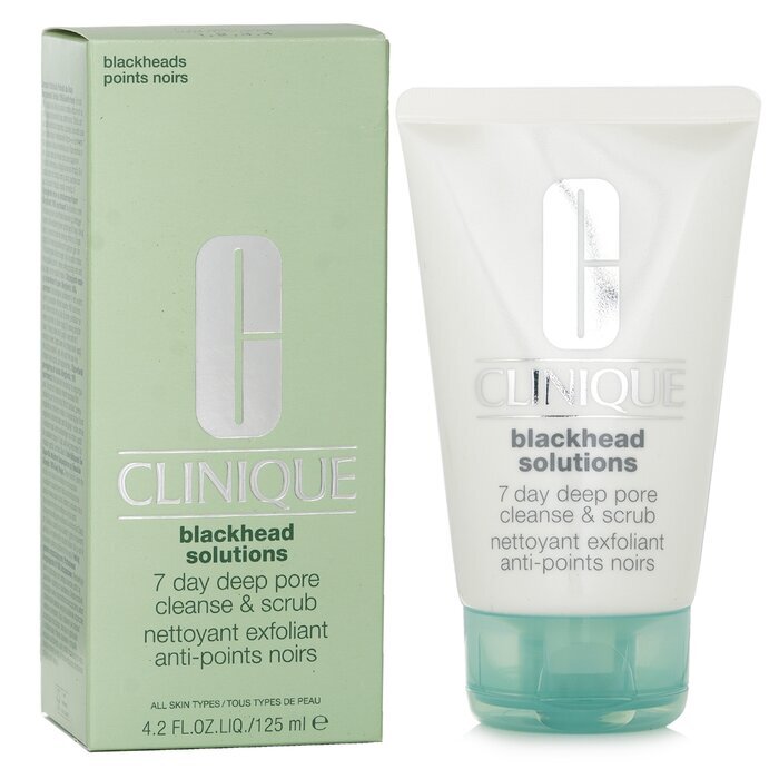 Clinique Blackhead Solutions Nettoyant et Gommage Profond des Pores 7 Jours 125ml/4.2oz