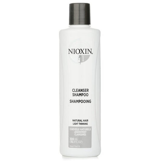 Nioxin Derma Purifying System 1 Cleanser Shampoo (Natural Hair, Light Thinning) 300ml