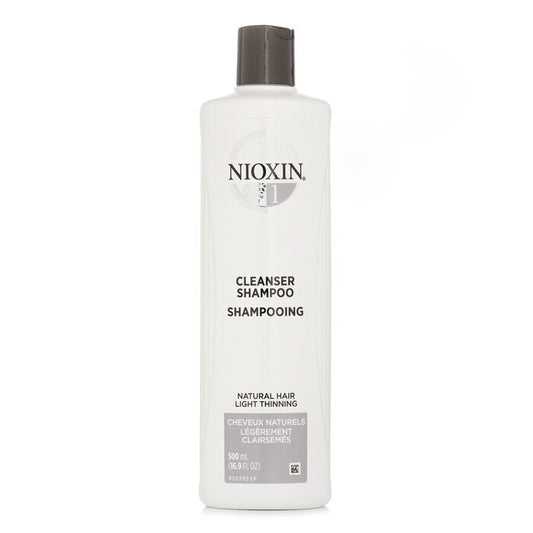 Nioxin Derma Purifying System 1 Cleanser Shampoo (Natural Hair, Light Thinning)(Random Packaging) 500ml