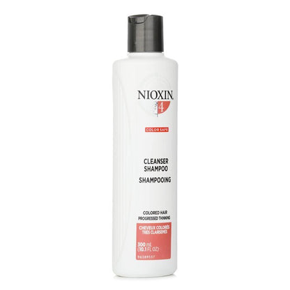 Nioxin Derma Purifying System 4 Cleanser Shampoo (Colored Hair, Progressed Thinning, Color Safe) 300ml