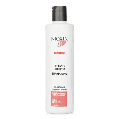 Nioxin Derma Purifying System 4 Cleanser Shampoo (Colored Hair, Progressed Thinning, Color Safe) 300ml