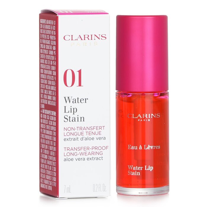 Clarins Water Lip Stain -  01 Rose Water 7ml