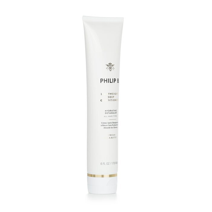 Philip B Lightweight Deep Conditioner -  Paraben-Free Formula (Hydrating Detangler - All Hair Types) 178ml