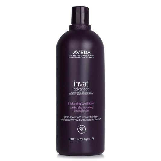 Aveda Invati Advanced Après-shampoing Épaississant - Solutions pour Cheveux Clairsemés, Réduit la Perte de Cheveux 1000ml/33.8oz