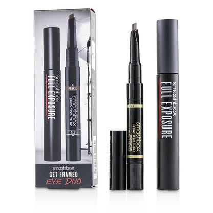 Smashbox Get Framed Eye Duo Set: (1x Full Exposure Mascara, 1x Brow Tech To Go) 2-tlg.
