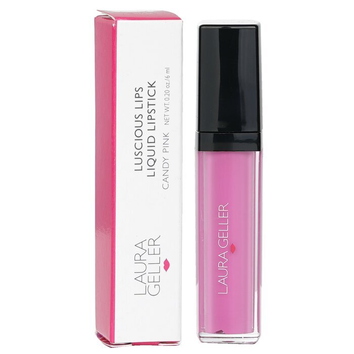 Laura Geller Luscious Lips vloeibare lippenstift - # Candy Pink 6 ml/0,2 oz