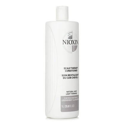 Nioxin Density System 1 Scalp Therapy Conditioner (Natural Hair, Light Thinning) 1000ml