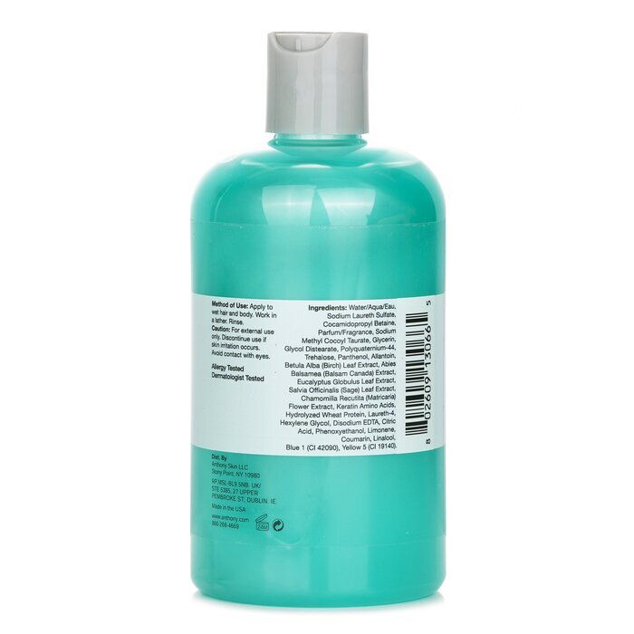 Anthony Invigorating Rush Hair & Body Wash (All Skin Types) 355ml