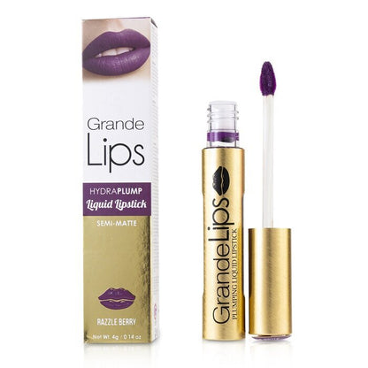 Grande Cosmetics (GrandeLash) GrandeLIPS Plumping Liquid Lipstick (Halbmatt) – Razzle Berry 4 g