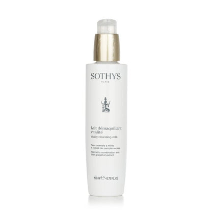 Sothys Vitality Cleansing Milk - For Normal to Combination Skin, With Grapefruit Extract 200ml