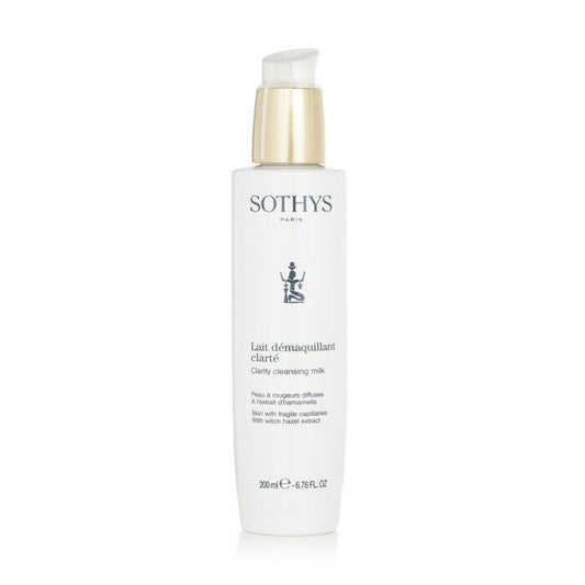 Sothys Clarity Cleansing Milk - For Skin With Fragile Capillaries, With Witch Hazel Extract 200ml