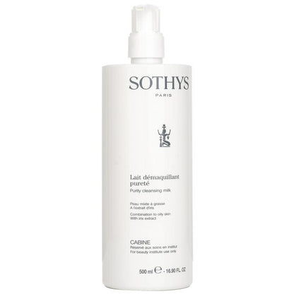 Sothys Purity Cleansing Milk - For Combination to Oily Skin, With Iris Extract (Salon Size) 500ml