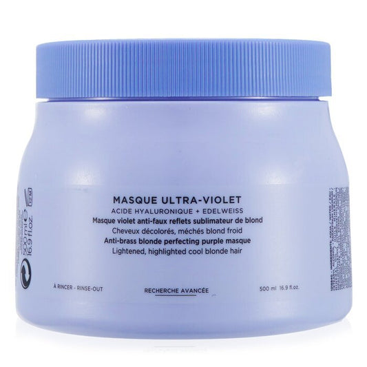 Blond Absolu Masque Ultra-Violet Anti-Brass Blonde Perfecting Purple Masque (Lightened Cool Blonde Hair) 500ml