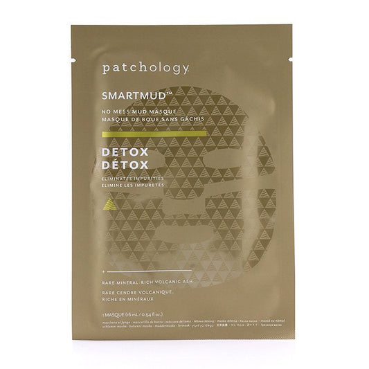 Patchology SmartMud Detox No Mess Schlammmaske 4x16ml/0,54oz