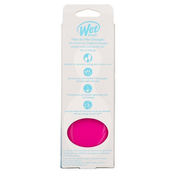 Wet Brush Mini Detangler -  Pink 1pc