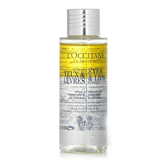 L'Occitane Make-Up-Entferner für Augen und Lippen, zweiphasig (für alle Hauttypen, auch empfindliche) 100 ml