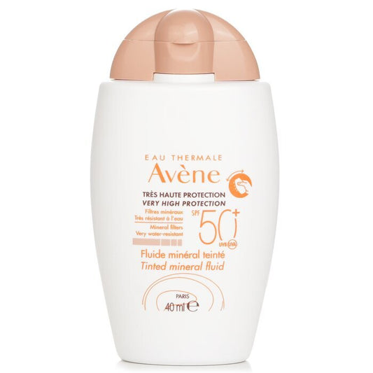 Avene Very High Protection Tinted Mineral Fluid SPF 50+ - For Sensitive & Intolerant Skin 40ml