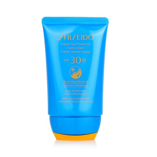 Shiseido Expert Sun Protector Crème Visage SPF 30 UVA (Haute Protection, Très Résistant à l'Eau) 50ml/1.67oz
