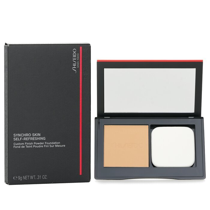 Shiseido Synchro Skin Self Refreshing Custom Finish Pudergrundierung – 340 Oak, 9 g
