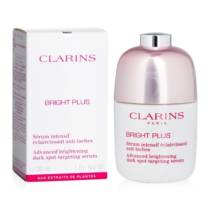 Clarins Bright Plus Advanced Aufhellendes Serum zur Bekämpfung von dunklen Flecken, 30 ml