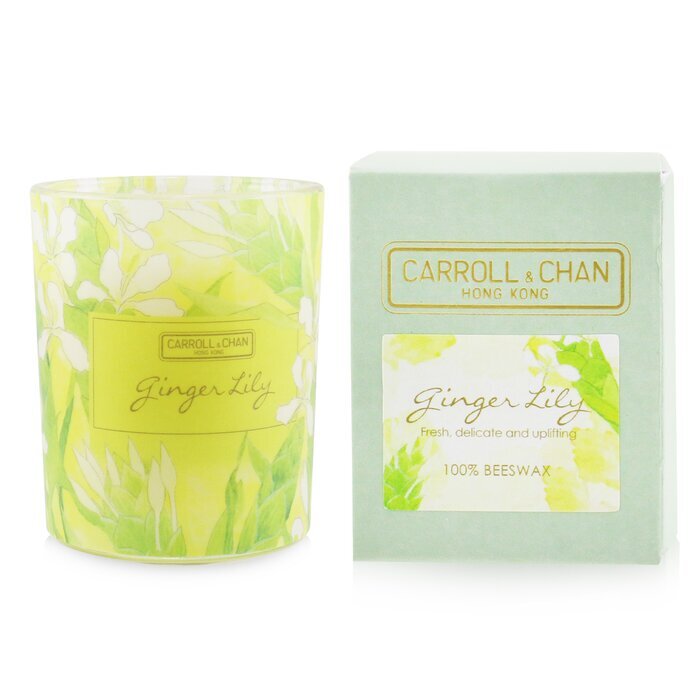 Carroll & Chan Bougie Votive 100% Cire d'Abeille - Lys Gingembre 65g/2.3oz