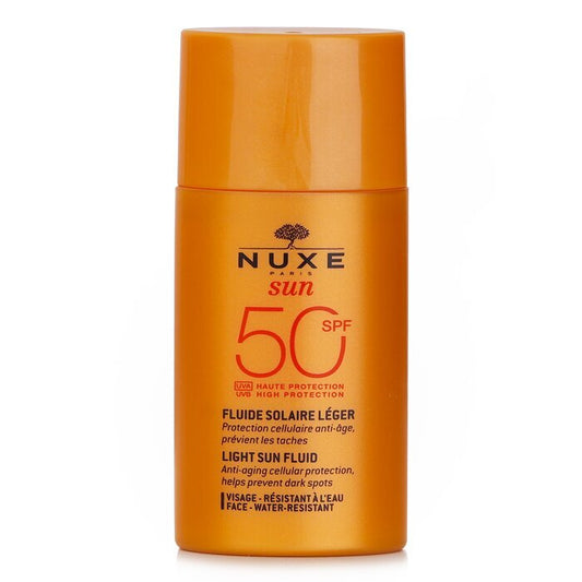 Nuxe Sun Light Fluid For Face - High Protection SPF50 (For Normal To Combination Skin) 50ml