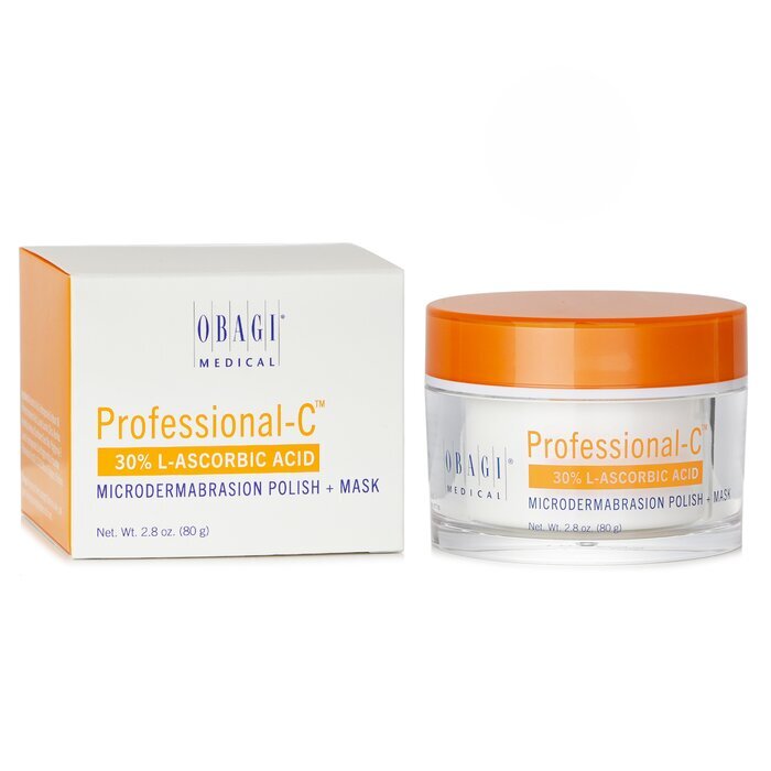 Obagi Professional-C 30% L-Ascorbic Acid Microdermabrasion Polish + Mask 80g