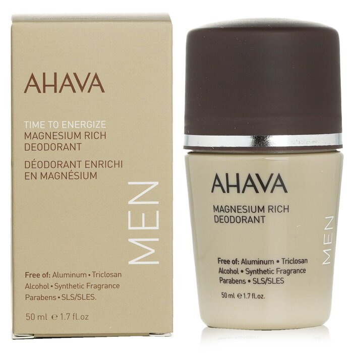 Ahava Time To Energize Magnesium Rich Deodorant 50ml
