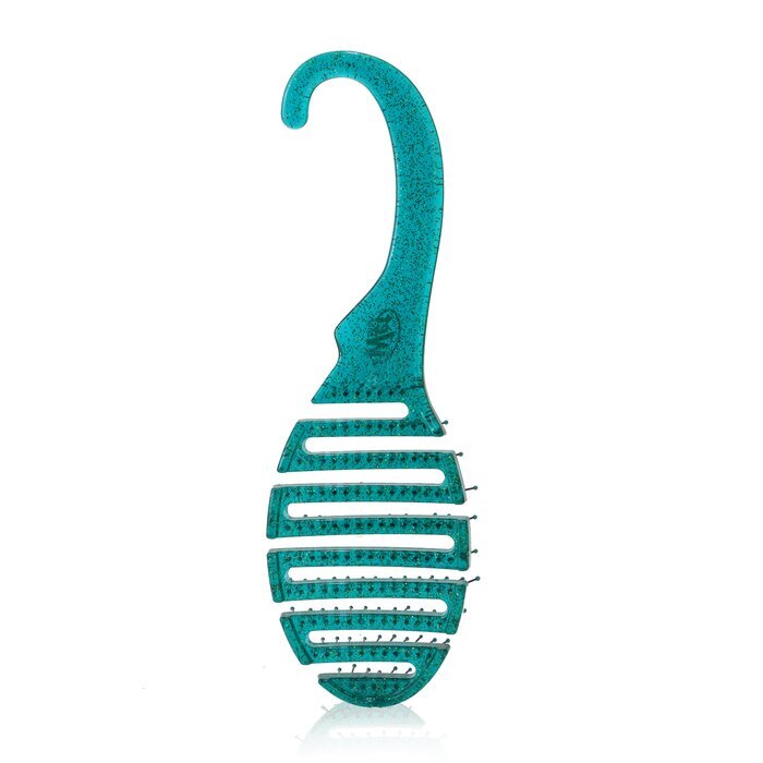 Wet Brush Shower Detangler -  Green Glitter 1pc