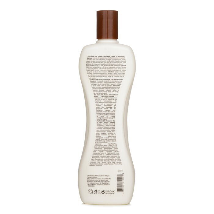 BioSilk Silk Therapy avec shampooing hydratant à l'huile de noix de coco 355ml/12oz