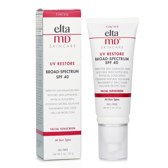 EltaMD UV Restore Physical Facial Sunscreen SPF 40 - Tinted 57g/2oz