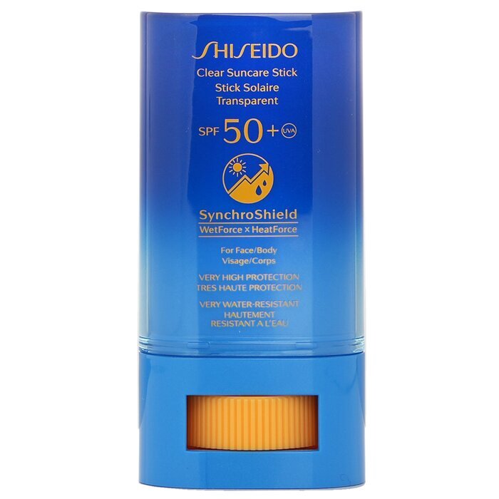 Shiseido Clear Suncare Stick SPF 50+ UVA - For Face/Body (Very High Protection & Very Water-Resistant) 20g