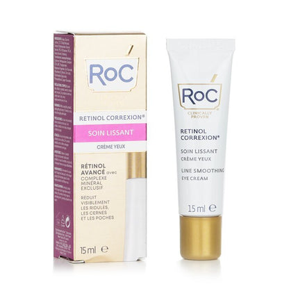 ROC Retinol Correxion Line Smoothing Eye Cream - Advanced Retinol With Exclusive Mineral Complex 15ml