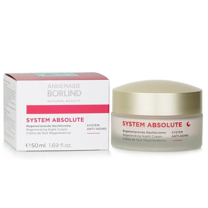 Annemarie Borlind System Absolute System Anti-Aging Regenerating Night Cream - For Mature Skin 50ml
