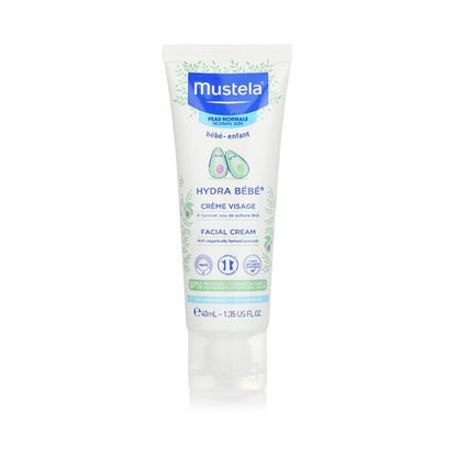 Mustela Hydra-Bebe Gezichtscrème met biologische avocado - Normale huid 40 ml/1,35 oz