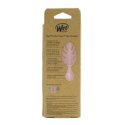 Wet Brush Go Green Mini Detangler -  Pink 1pc