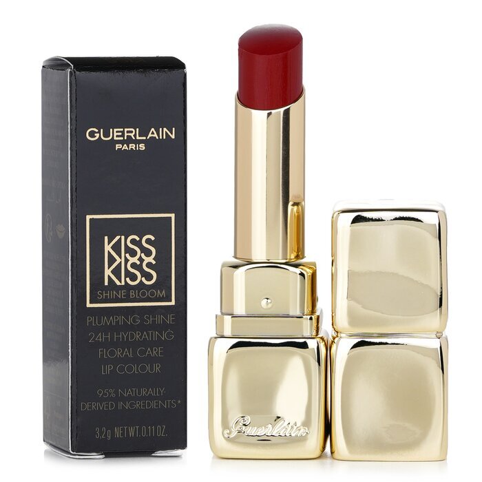 Guerlain KissKiss Shine Bloom Lippenfarbe – Nr. 819 Corolla Rouge 3,2 g/0,11 Unzen