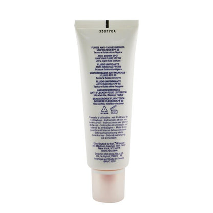 ROC Soleil-Protect Anti-Brown Spot Unifying Fluid SPF 50 UVA & UVB (Visibly reduces Brown Spots) 50ml