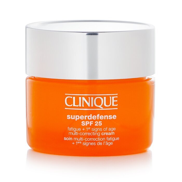 Clinique Superdefense SPF 25 Müdigkeit + erste Alterserscheinungen Multi-Korrekturcreme – Sehr trockene bis trockene Mischhaut, 30 ml