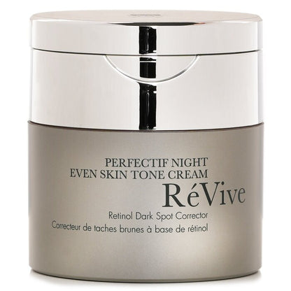 ReVive Perfectif Night Even Skin Tone Cream - Retinol Dark Spot Corrector 50g