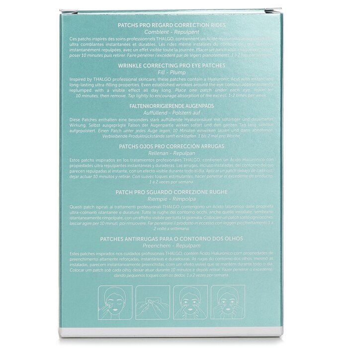 Thalgo Hyalu-Procollagene Wrinkle Correcting Pro Eye Patches 8x2patchs