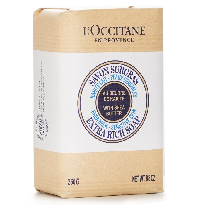 L'Occitane Shea Butter Extra Rich Soap - Shea Milk (For Sensitive Skin) 250g/8.8oz