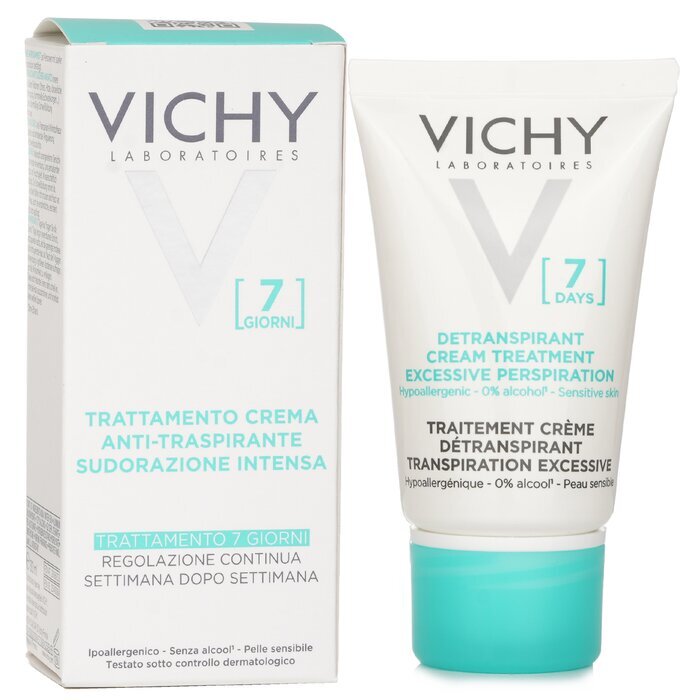 Vichy 7 Days Anti-Perspirant Cream Treatment (For Intensive Perspiration) 30ml