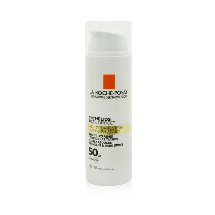 La Roche Posay Anthelios Age Correct Daily Photocorrection - Vermindert zichtbaar rimpels en donkere vlekken SPF 50 50 ml/1,7 oz