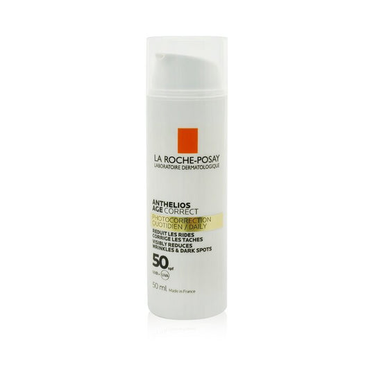 La Roche Posay Anthelios Age Correct Daily Photocorrection - Vermindert zichtbaar rimpels en donkere vlekken SPF 50 50 ml/1,7 oz