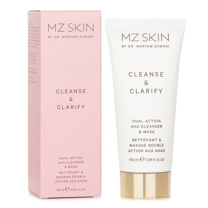 MZ Skin Cleanse &amp; Clarify Dual Action AHA-Reiniger und Maske, 100 ml