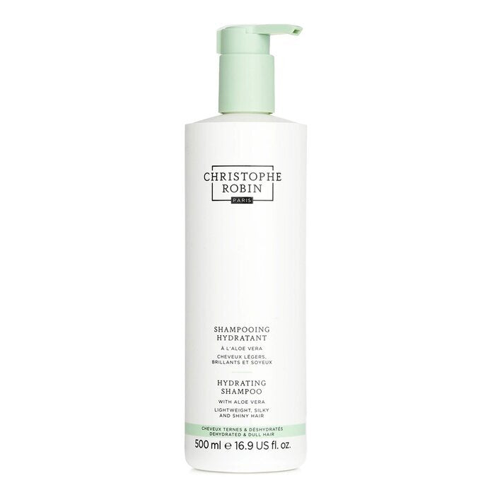 Christophe Robin Hydrating Shampoo with Aloe Vera 500ml