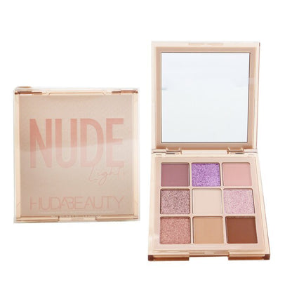 Huda Beauty NUDE Obsessions Eyeshadow Palette (9x Eyeshadow) -  Light 9x1.1g