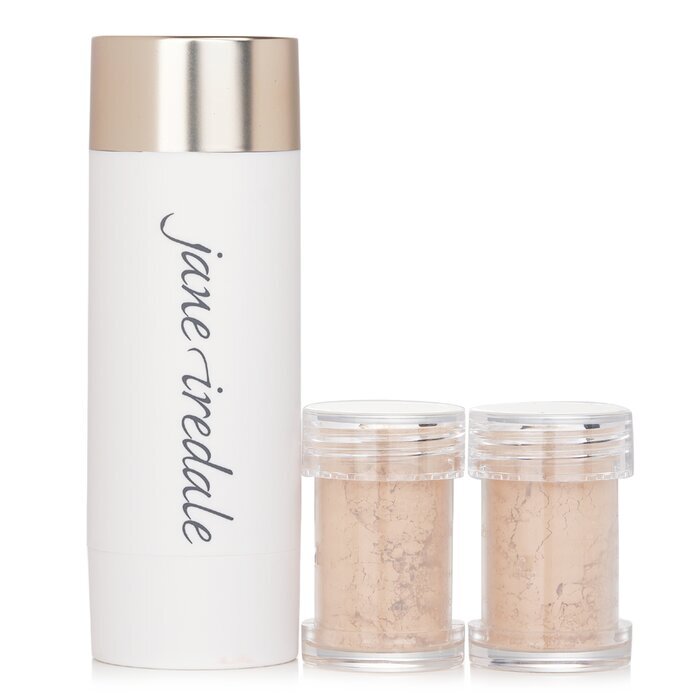 Jane Iredale Amazing Base Loose Mineral Powder SPF 20 Navulbare Kwast (1x Kwast 2x Navullingen) - Warm Sienna 2,5 g